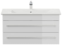 Mobile bagno con lavabo Villeroy & Boch Venticello 100cm bianco lucido