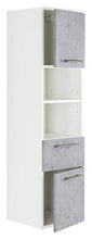 Set di mobili da bagno SANTINI 75 (3 pezzi) grigio cemento