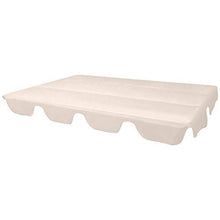 EBTOOLS - Tetto di ricambio universale per dondolo da giardino, 226 x 186 cm, colore: Beige