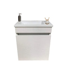 STARBATH PLUS - Mobile da bagno con lavabo in plastica ABS Ador - Lavabo sospeso - Mobile da bagno con lavabo - 40 x 22 cm
