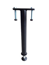 Piede centrale per letto / piede di rinforzo / supporto per rete | Altezza: da 38 a 41 cm – Nero (PC400R)