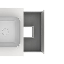 Amizuva Niwa Top Mobile da bagno, in legno, 60 cm, 4 pezzi