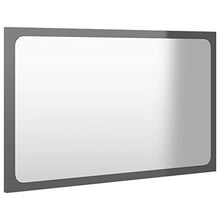 vidaXL Set Mobili da Bagno 2 pz Grigio in Truciolato