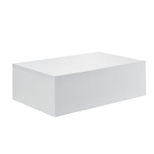 Mensola da Parete con cassetto - Bianco Opaco - 46x30x15cm