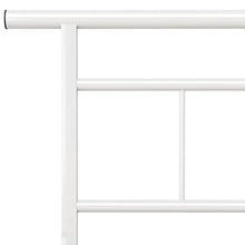vidaXL Giroletto Bianco in Metallo 180x200 cm