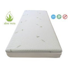 DINAFLEX® Topper in Memory 125X185 Relax Effetto Massaggio Altezza 3 Cm Ortopedico, ANTIALLERGICO, ANTIACARI, Completamente SFODERABILE, Fodera in Aloe Vera.