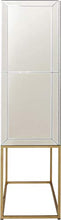 Kare Luxury Champagne Armadio Bar, Beige (Argento), 181 x 89 x 47 cm