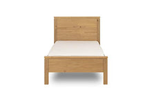 Letto Soho 90 x 190 in pino massiccio cerato