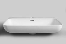 Lavabo sospeso 60 x 40 cm, bianco opaco Rockstone