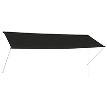 E E-NICES Tenda da Sole Retrattile 350x150 cm Antracite