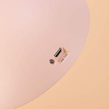 ADSE Specchio per Trucco Portatile LED Lighte Specchio cosmetico Ingranditore Specchio per Trucco Specchio per Trucco con luci (Rosa)