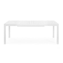 Bizzotto Tavolo Egil 200-300x100 Alluminio Bianco cod.0662169