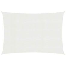 vidaXL Vela Parasole 160 g/m² Bianca 2x2,5 m in HDPE