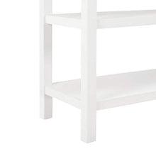 SKM Credenza Bianca 110x35x80 cm in MDF (15.88kg) Bianco-0029