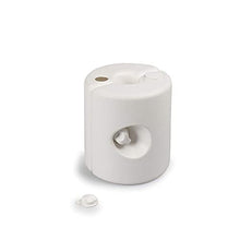 Vanage VG-8682 Zavorre per Gazebo, Bianco, 24x24x25 cm