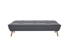 Marchio Amazon - Movian Scutari - Divano letto a 3 posti, 194 x 95 x 89 cm, grigio scuro