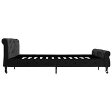 SKM Giroletto Nero in Velluto 200x200 cm