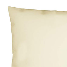 Buyounger Cuscini Decorativi 4 pz Crema 40x40 cm in Tessuto