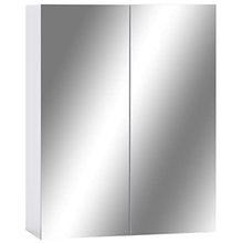 vidaXL Armadietto a Specchio Bianco 60x15x75 cm in MDF