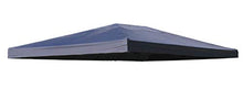 Quick-Star - Tetto di Ricambio per Gazebo, 3 x 4 m, Colore: Grigio