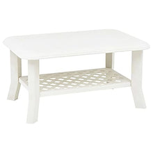 vidaXL Tavolino da Caffè Antracite 90x60x46 cm in Plastica