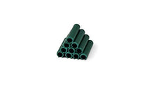 Thermoplast - Strisce di protezione per recinzioni, Vertical Basic, 60 m x 48 mm, 2,88 m2, verde RAL 6005 + 100 clip