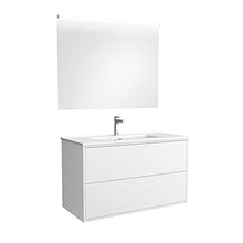 Salgar Optimus Set Mobile da Bagno, Truciolato, Bianco, Extra Grande