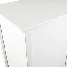 vidaXL Armadio a 2 Ante Hill Range Bianco 99x45x137cm in Legno di Pino
