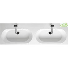 Kit Mobile lavabo RIHO & SLIMLINE SET 77 in legno lamellato, 120 x 38 a 60,5 cm