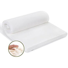 DINAFLEX® Topper in Memory 125X185 Relax Effetto Massaggio Altezza 3 Cm Ortopedico, ANTIALLERGICO, ANTIACARI, Completamente SFODERABILE, Fodera in Aloe Vera.