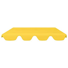 vidaXL Baldacchino per Dondolo Giardino Rosso Vino 226x186 cm 270 g/m²