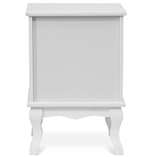 MIADOMODO® Comodino con 2 Cassetti - 49x34,5x30cm, Bianco, in Legno e MDF, Set da 1 o 2 - Comodino da Letto, Comodino Camera da Letto, Comodini da Notte, Camera da Letto Salotto (Set da 1)