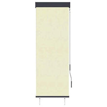 vidaXL - Tenda avvolgibile per esterni, 60 x 250 cm, colore: bianco crema