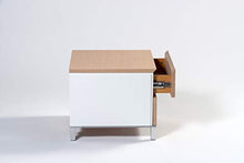 D.G.M. Srl Comodino Duo 45, Legno, L.45 x P. 40 X H.38,5 cm
