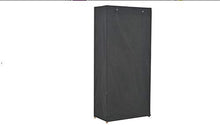 Zerone Armadio a 4 livelli, in tessuto, per camera da letto, con asta appendiabiti, 79 x 40 x 170 cm