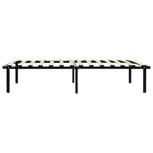 vidaXL Giroletto Nero in Metallo 100x200 cm
