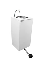 LAVELLO PORTATILE, INDIPENDENTE DA RETE IDRICA ED ELETTRICA, CERTIFICATO, MOD. BASIC BIANCO