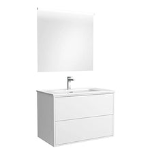 Salgar Optimus Set Mobile da Bagno, Truciolato, Bianco, Extra Grande