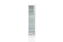 Dmora Armadio 1 Anta, Legno Chiaro, 31 x 34 x 183 cm