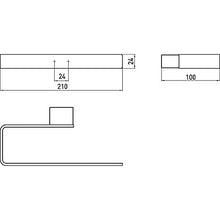 Emco Loft 055500100 - Porta Asciugamani Fisso