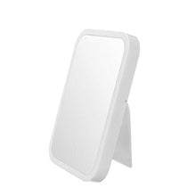 Faus Koco. Bianco Vanity Specchio di Trucco, Trucco dello Schermo dello Specchio Soft Touch LED Regolabile luminosità Desktop Portable LED Illuminato Specchio di Trucco cosmetico USB Specchietto