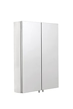 Croydex Anton - Armadio a doppio battente in acciaio inox