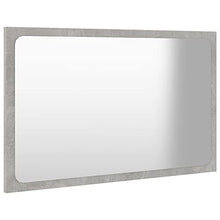 vidaXL Set Mobili da Bagno 2 pz Grigio Cemento in Truciolato