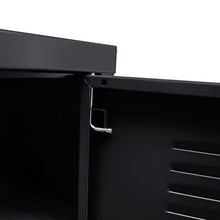 vidaXL Mobile Porta TV 118x40x60 cm Nero Staffa Mobiletto Sostegno Televisore