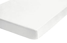Biberna 0012344 Lenzuolo Frottee-Stretch (Altezza Materasso max. 22 cm) 1X 90X190 cm > 100X200 cm, Bianca