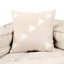 vidaXL Divano Letto Modulare a 2 Posti Comodo Ampio Robusto Resistente Durevole Solido Arredo Camera Mobile Imbottito Decorativo Beige in Tessuto