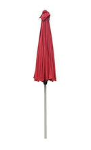 SORARA Shanghai Parasole da Giardino, Rosso, ø 260 cm (2,6m)