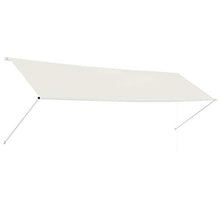 Oushome Tenda da Sole Retrattile 400x150 cm Crema