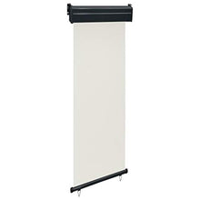 Tenda laterale per balcone, 60 x 250 cm, color crema