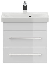 Mobile bagno con lavabo Villeroy & Boch Avento 55cm bianco lucido